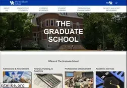 Sites similar to gradschool.uky.edu