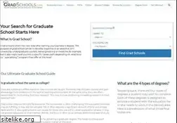 Sites similar to gradschools.com