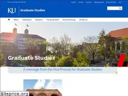 Sites similar to graduate.ku.edu
