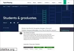 Sites similar to graduate.taylorwessing.com