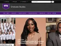 Sites similar to graduate.tcu.edu