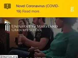 Sites similar to graduate.umaryland.edu