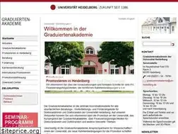 Sites similar to graduateacademy.uni-heidelberg.de