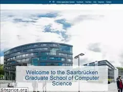 Sites similar to graduateschool-computerscience.de