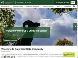 Sites similar to graduateschool.colostate.edu