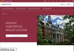 Sites similar to graduateschool.vt.edu