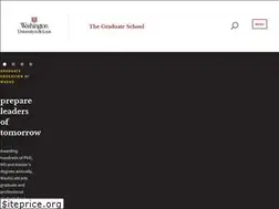 Sites similar to graduateschool.wustl.edu