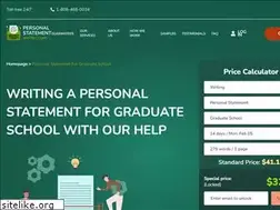 Sites similar to graduateschoolpersonalstatement.net
