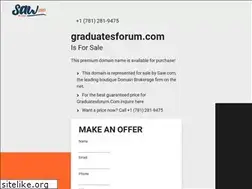 Sites similar to graduatesforum.com