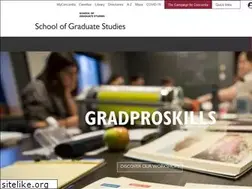 Sites similar to graduatestudies.concordia.ca