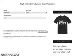 Sites similar to graduationyearcalculator.com