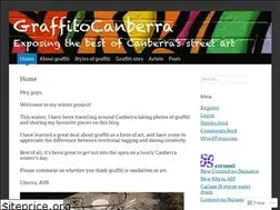 Sites similar to graffitocanberra.wordpress.com