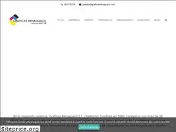 Sites similar to graficasbenaguacil.com