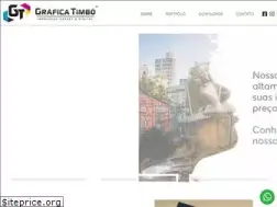 Sites similar to graficatimbo.com.br