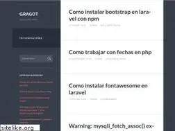 Sites similar to gragot.com