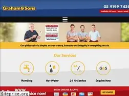 Sites similar to grahamandsonsplumbing.com.au