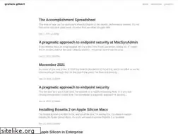 Sites similar to grahamgilbert.com