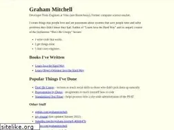 Sites similar to grahammitchell.com