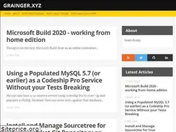 Sites similar to grainger.xyz
