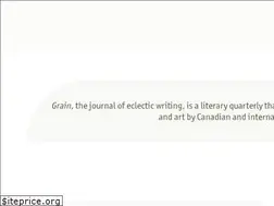 Sites similar to grainmagazine.ca