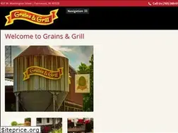 Sites similar to grainsandgrill.com