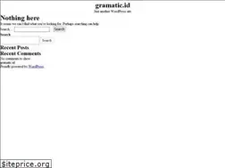 Sites similar to gramatic.id