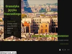 Sites similar to gramatykafrancuska.pl