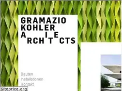 Sites similar to gramaziokohler.com