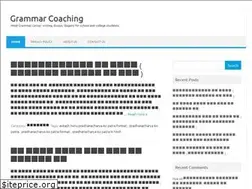 Sites similar to grammarcoaching.in