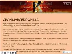Sites similar to grammargeddon.com