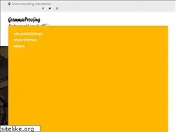 Sites similar to grammarproofing.com