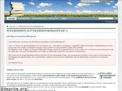 Sites similar to grammatikfragen.de