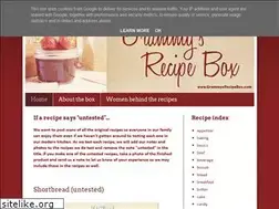 Sites similar to grammysrecipebox.com