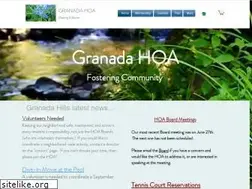 Sites similar to granadahillshoa.org