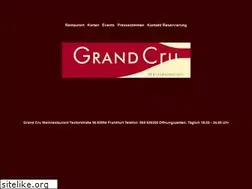 Sites similar to grand-cru-weinrestaurant.de