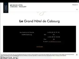 Sites similar to grand-hotel-cabourg.com