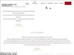 Sites similar to grand-hotel-de-normandie.com