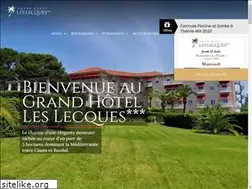 Sites similar to grand-hotel-les-lecques.com