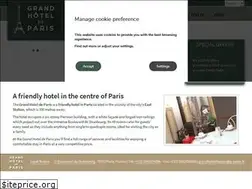 Sites similar to grand-hotel-paris.com