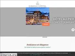 Sites similar to grand-hotel-valloire.com
