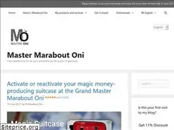 Sites similar to grand-maitre-marabout-oni.com