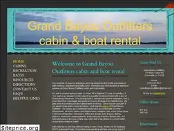 Sites similar to grandbayoucabins.com
