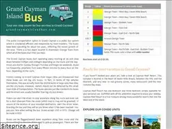 Sites similar to grandcaymanislandbus.com