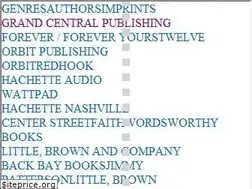 Sites similar to grandcentralpublishing.com