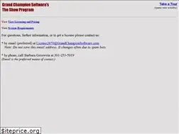 Sites similar to grandchampionsoftware.com