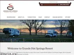 Sites similar to grandehotsprings.com