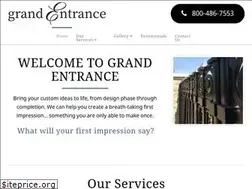 Sites similar to grandentrance.com