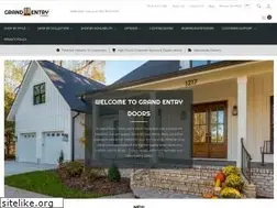 Sites similar to grandentrydoors.com