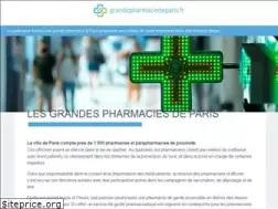 Sites similar to grandepharmaciedeparis.fr