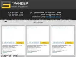 Sites similar to grander.com.ua